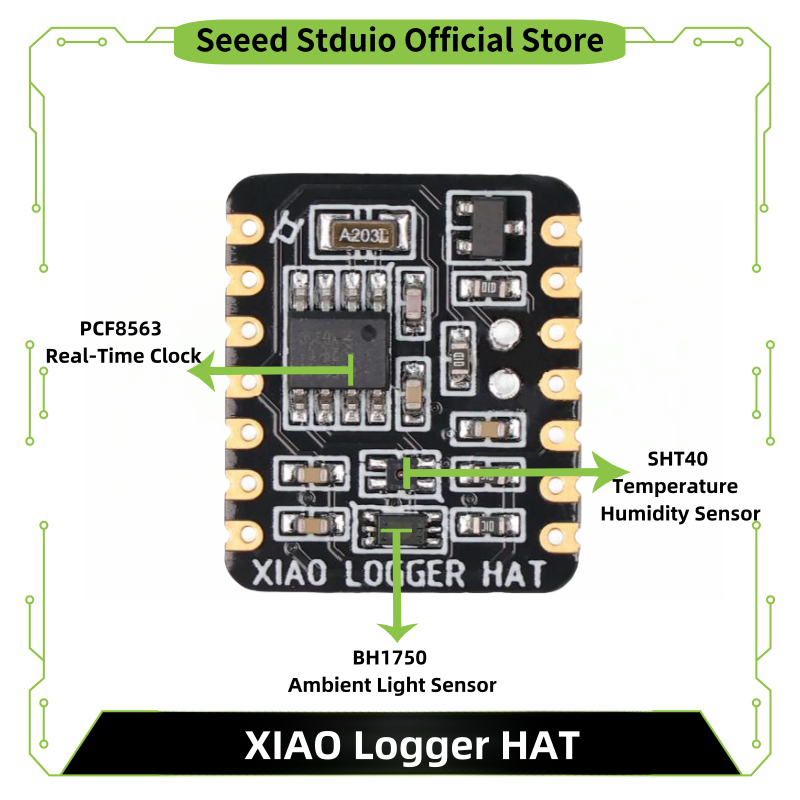 Photography Lighting Meter - XIAO Logger HAT - XIAO için