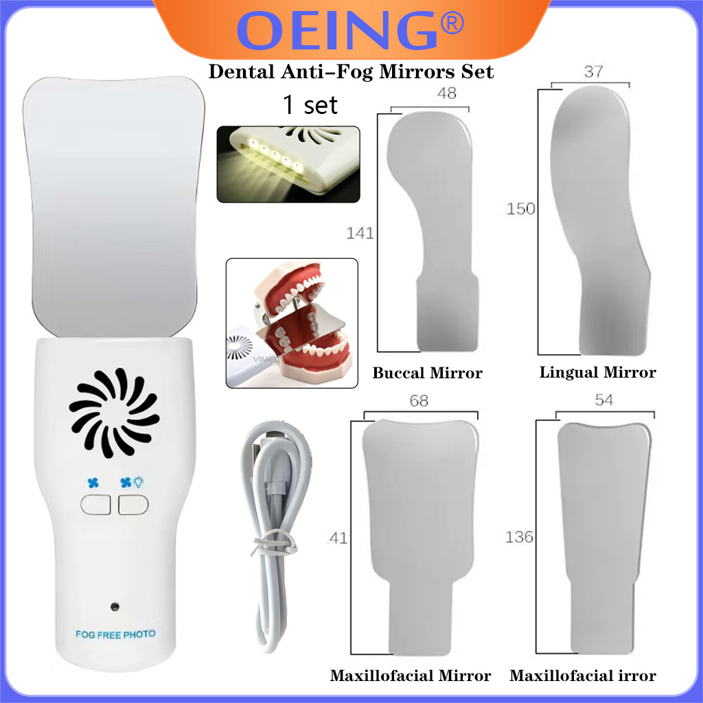 Photography Lighting Game - AG Dental Buğu Önleyici Ayna Seti