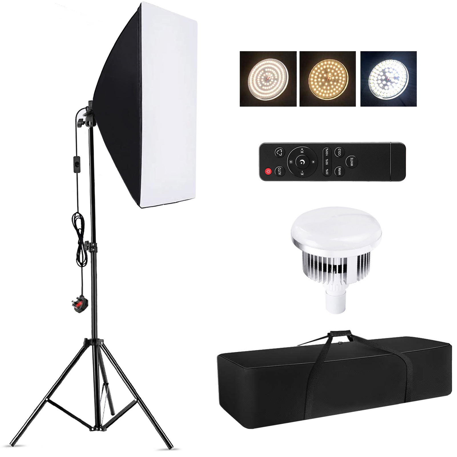 Photography Lighting Meter - Camnoon Studio Fotoğrafçılık Işık Seti Softbox