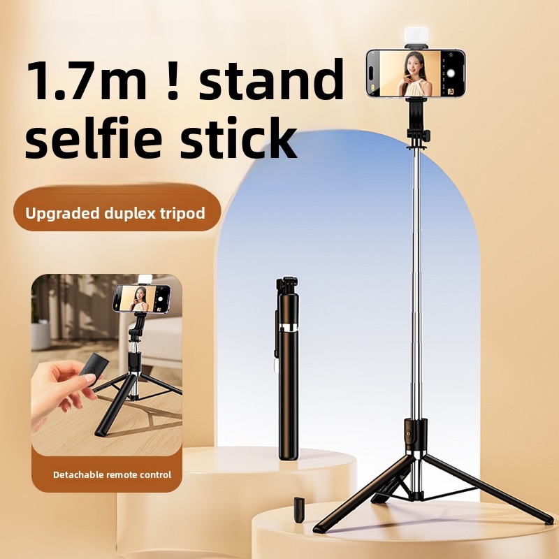 Photography Lighting Description - Uzatılabilir 1M Selfie Çubuğu Tripod, Bluetooth
