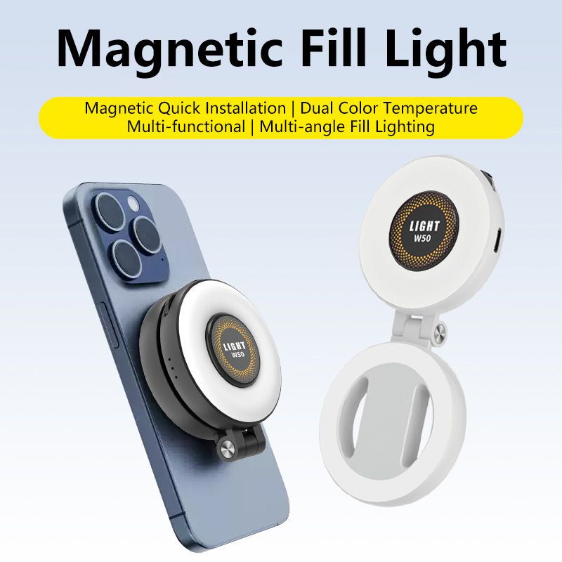 Photography Lighting Brands - Manyetik LED Video Işığı, Taşınabilir, Ayarlanabilir