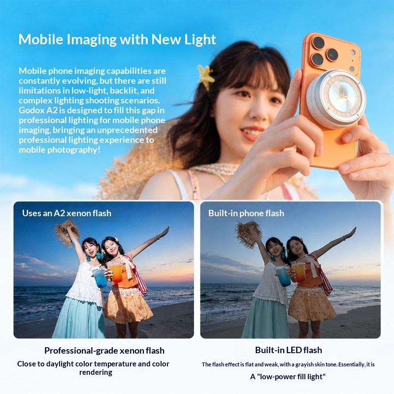 Godox A2 Akıllı Telefon Xenon  - Photography Lighting Brands incelemesi ve fiyatı