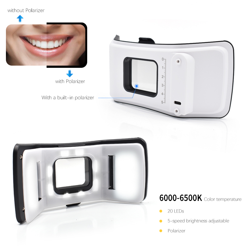 Profesyonel Çift Flaşlı Diş Fo - Photography Mobile Lighting incelemesi ve fiyatı