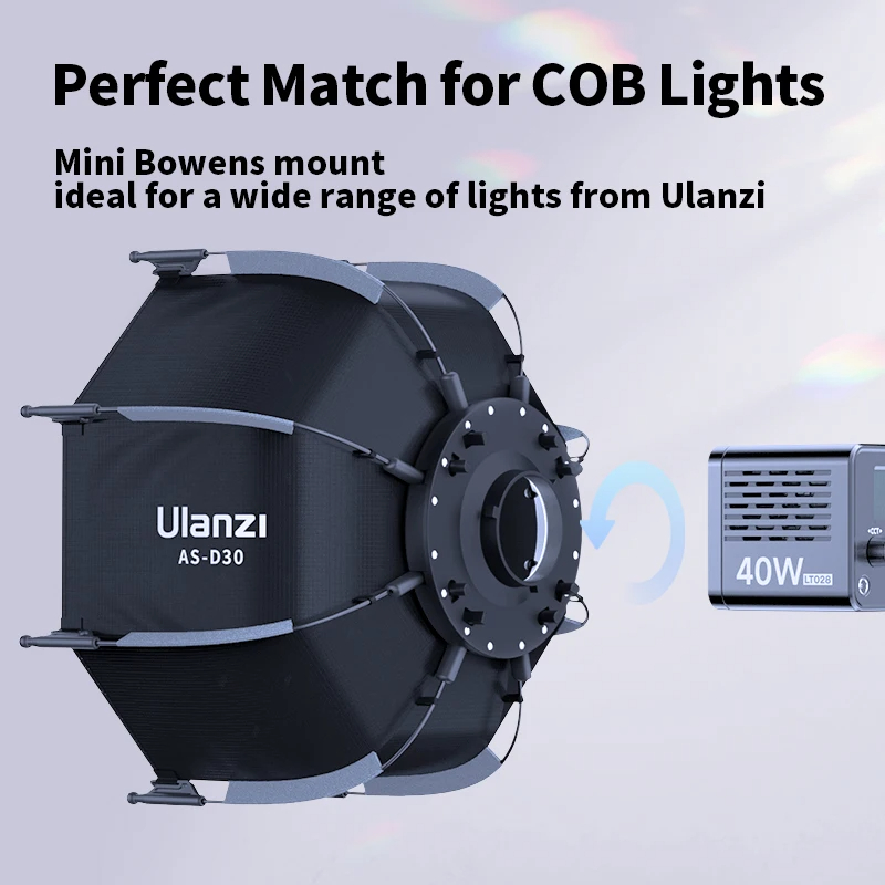 Ulanzi AS-D30 30 cm Sekizgen S - Photography Lighting Meter incelemesi ve fiyatı