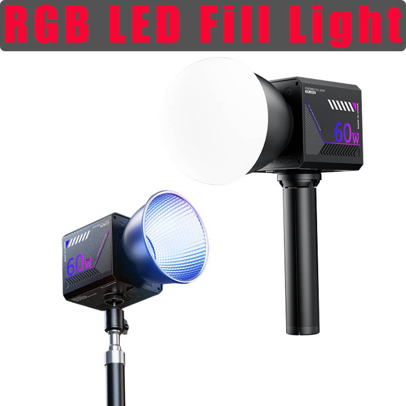 60W RGB Video Işığı Taşınabili - Photography Lighting Meter incelemesi ve fiyatı
