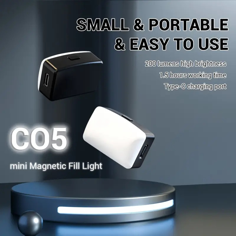 Mini Manyetik LED Selfie Işık  - Photography Mobile Lighting incelemesi ve fiyatı