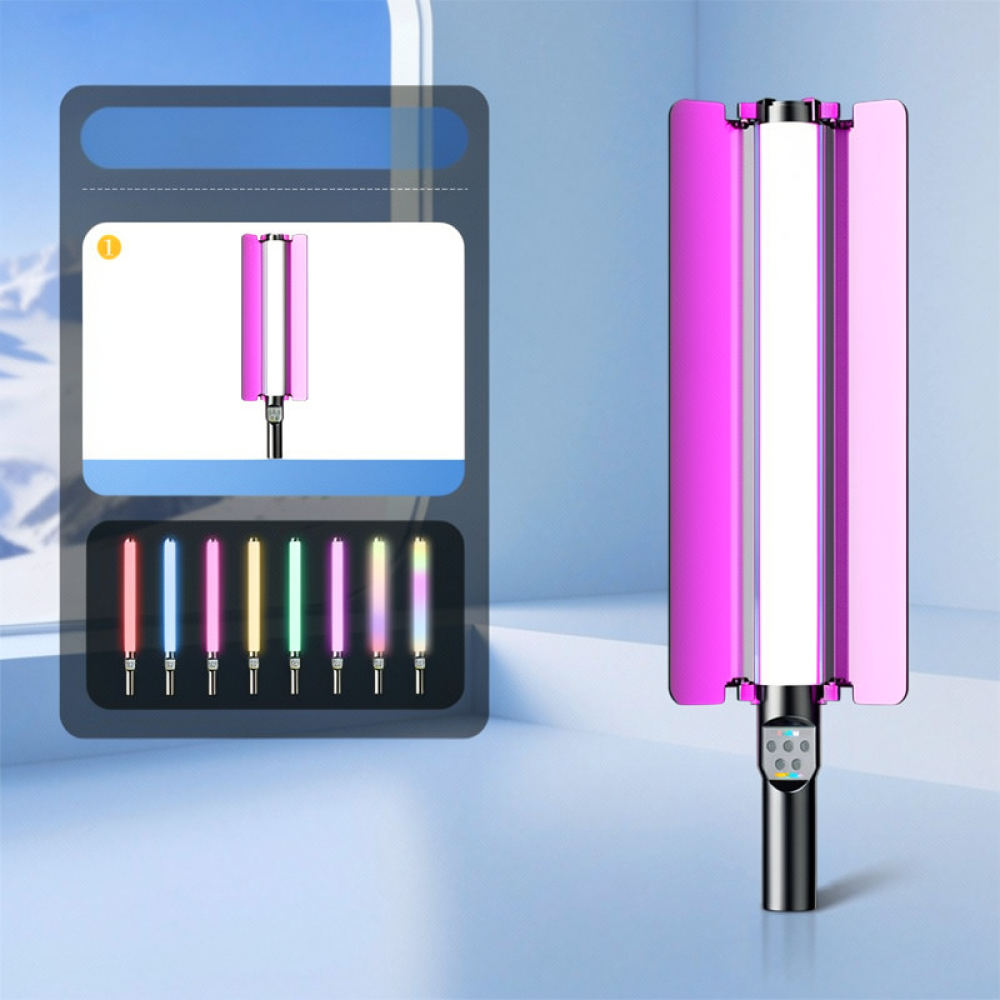 RGB Video Işık Çubuğu, Taşınab - Photography Lighting Kit Portable incelemesi ve fiyatı